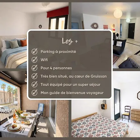 Apartmán Spacieux Coeur Du Village Wifi Draps