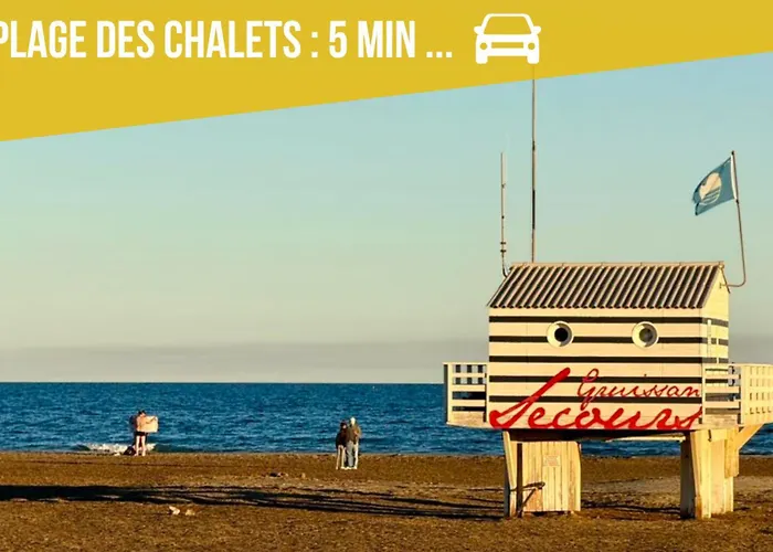 Spacieux Coeur Du Village Wifi Draps * Gruissan